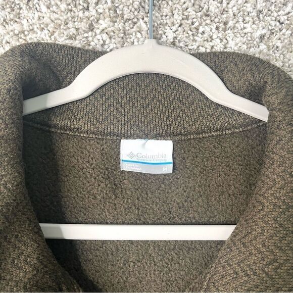 Columbia Coat Women’s Medium Darling Days Brown Chevron Long Jacket - Picture 4 of 7